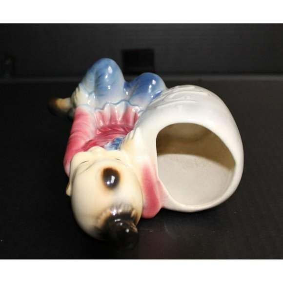 Vintage Royal Copley Ceramic Planter Asian design - Picture 5 of 6